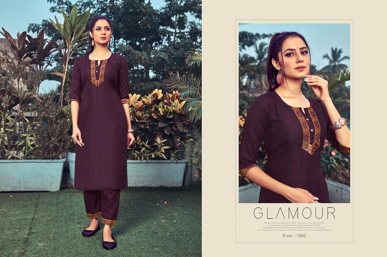 Vff Life Style Ethnic Wear Designer Cotton Latest Kurti With Bottom Collection